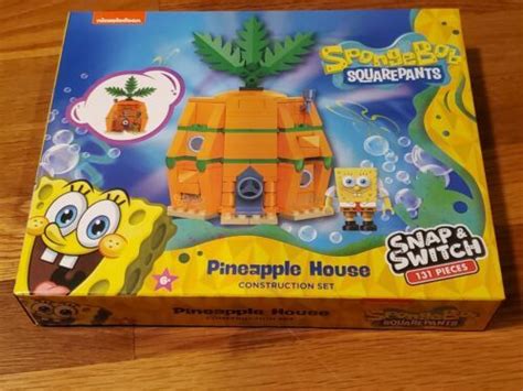 Spongebob Squarepants Pineapple House Snap N Switch Construction Set 131 Pieces 4622294193