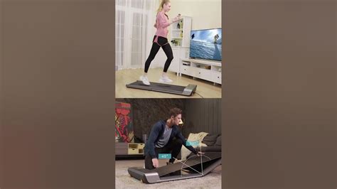 To Stay Active Indoors Walkingpad P1 Foldable Walking Treadmill Youtube