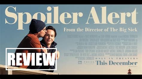 Spoiler Alert Review Jim Parsons Ben Aldridge Sally Field Youtube