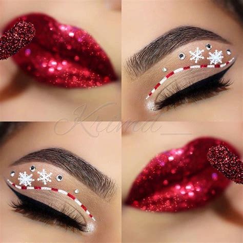 Pin By Liz Dominguez On Amore Holiday Eye Makeup Christmas Eye