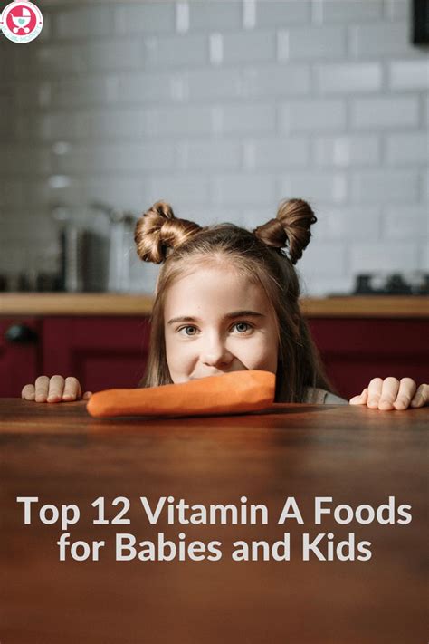 Top 12 Vitamin A Foods for Babies and Kids | Vitamin a foods, Vitamins ...