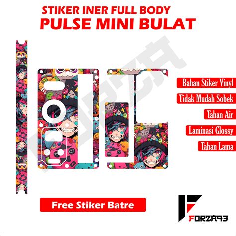 STIKER INER PULSE MINI BULAT FULL BODY Lazada Indonesia