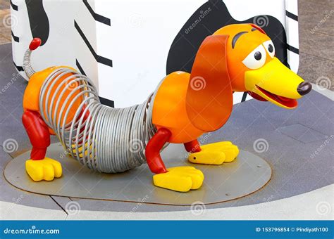 The Entrance To The Slinky Dog Dash Roller Coaster Ride In Toy Story