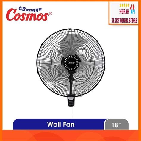 Jual Cosmos Wbf 1804 Wall Fan Kipas Angin Dinding Baling Besi 18 Inci