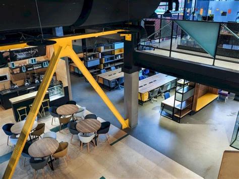 10 Clever First Project Of Co Working Spaces With Industrial Interior