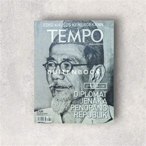 Jual Majalah TEMPO Edisi Khusus Kemerdekaan Agus Salim Diplomat