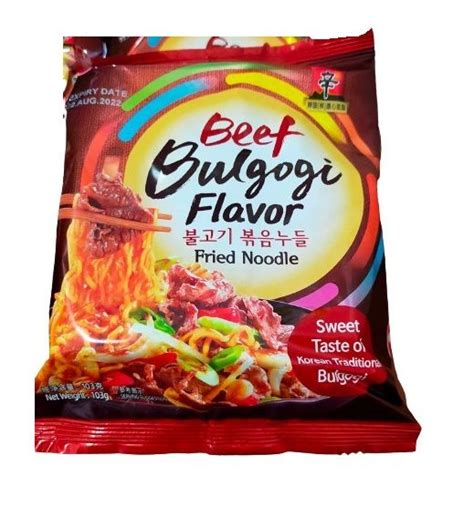 Nongshim Korean Traditional Beef Bulgogi Fried Noodle 103g Lazada PH