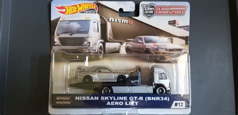 Hot Wheels Team Transport Nissan Skyline GT R BNR34 Aero Lift Hobbies Toys Toys Games On
