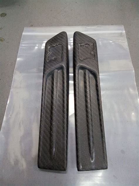 Overtake Matte Dry Carbon Fiber Side Vent Fender Cover Trim Gtr R