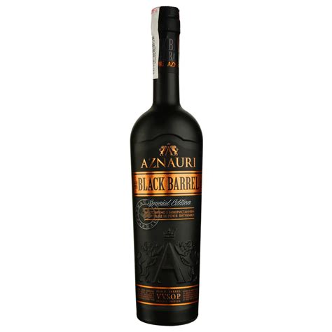 Коньяк України Aznauri Black Barrel 5 років, 0,5 л, 40% (834517) купити ...