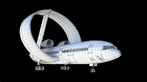 Lockheed Ring Wing Airliner - 3D Model by citizensnip