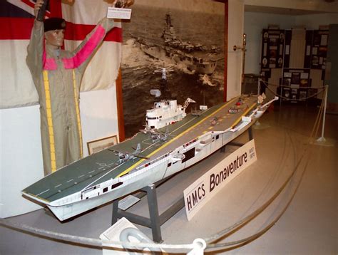 A Very Detailed Model Of Canada S Last Aircraft Carrier Hmcs