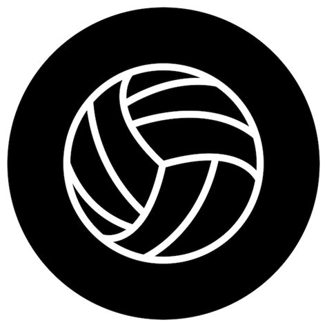 Premium Vector Volleyball Vector Icon Design Illustration