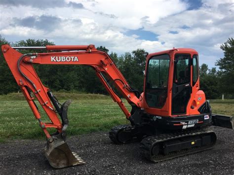 Kubota 121 3 Mini Excavator Pre Emission Cab Heat And Ac For Sale