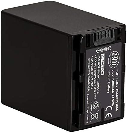 Amazon Bm Premium Np Fv A High Capacity Battery For Sony Fdr