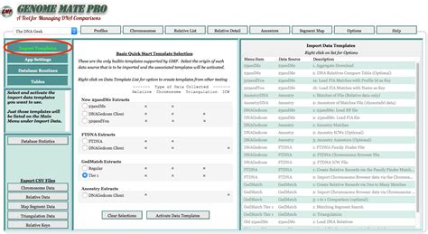 Getting Started with Genome Mate Pro, Part 3 — Activate GEDmatch Import ...