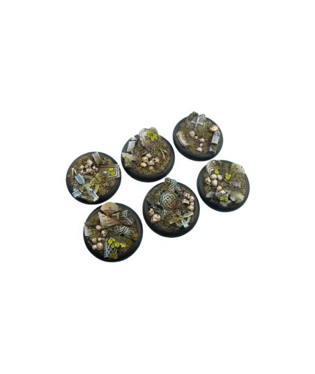 Graveyard Bases Wround 40mm 2