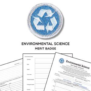 📛 Environmental Science Merit Badge (WORKSHEET & REQUIREMENTS)