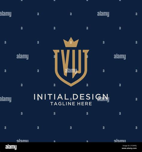 Vw Initial Shield Crown Logo Vector Graphic Stock Vector Image And Art Alamy