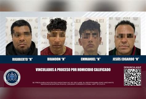 Vinculan A Proceso Cuatro Individuos Por Homicidio Calificado