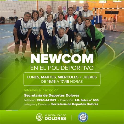 Newcom En El Polideportivo Municipalidad De Dolores