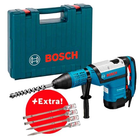 Перфоратор Bosch GBH 12 52 DV комплект зубил