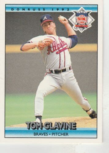 Free Shipping Mint Donruss Atlanta Braves Tom Glavine All