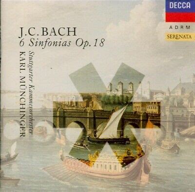 Johann Christian Bach Karl M Nchinger Sinfonias Op Cd Ebay