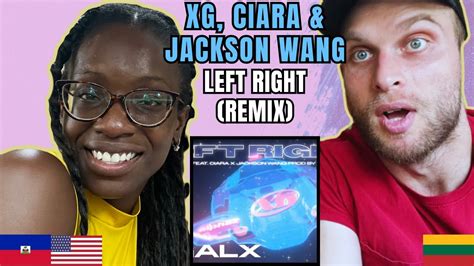 Xg Ciara Jackson Wang Left Right Remix Reaction First Time