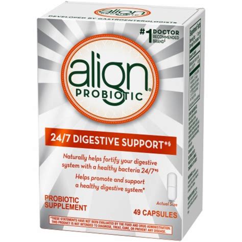 Align Probiotic Supplement Capsules 49 Ct Kroger