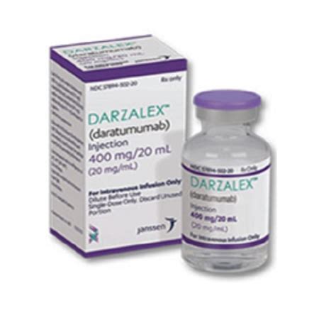 Daratumumab Darzalex Mg Injection Janssen Pharmaceuticals Rs