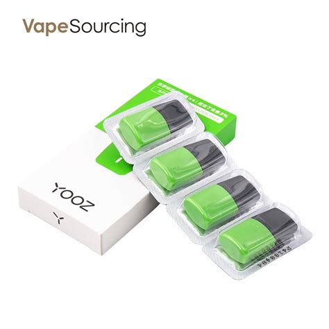 Yooz Replacement Pod Cartridge Ml Pcs Pack Chinese Version