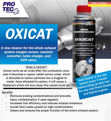 OXICAT - Oxygen Sensor & Catalytic Converter Cleaner – Protec Ireland