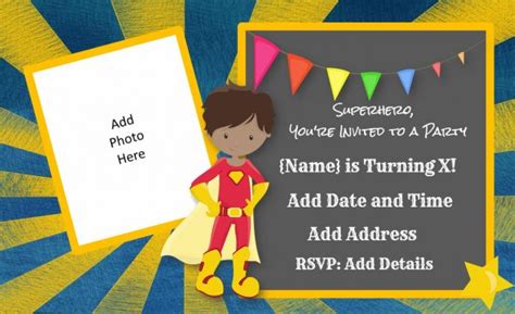 Free Printable Birthday Invitations