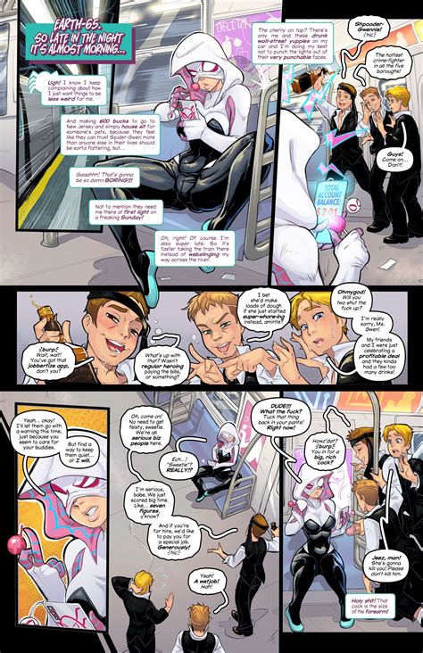 Spider Gwen Queen Of F Train Porn Comic Cartoon Porn Comics Rule 34 Comic