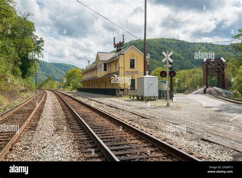 The Ghost Town Of Thurmond In The New River Gorge National Park West