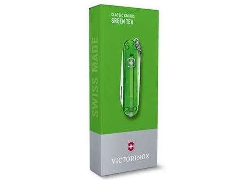 Victorinox Classic Sd Swiss Army Knife Clr Green Tea Blade Master