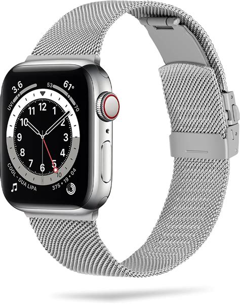 Ouwegaga Kompatibel Mit Apple Watch Armband 38mm 40mm 41mm 42mm 44mm