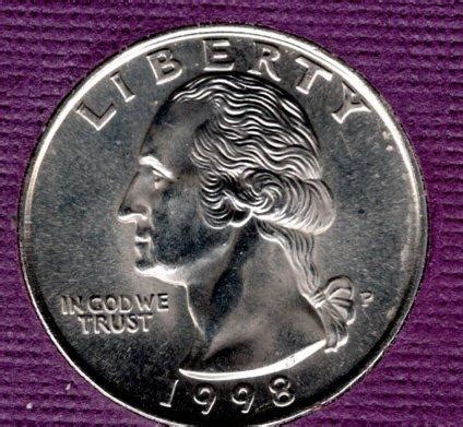 1998 P Washington Quarters 3 For Sale Buy Now Online Item 416746