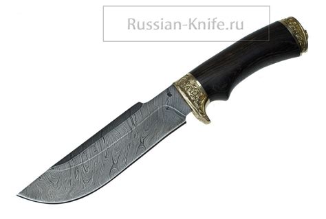 Нож Мангуст (дамасская сталь), венге - Ножи разделочные, дамаск - Ножи ...