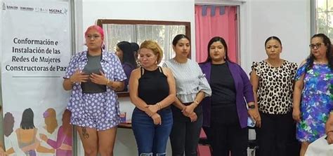 Realizan instalación de Red de Mujeres Constructoras de Paz Olegario