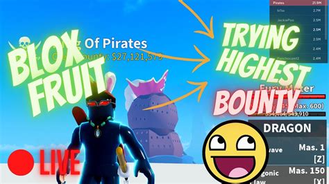 Trying Achieve Highest Bounty In Blox Fruit Yasir Ali Plays Youtube