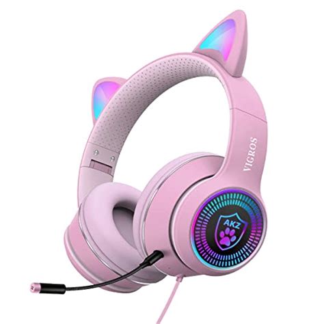 Top Cat Ear Gaming Headphones Of Katynel