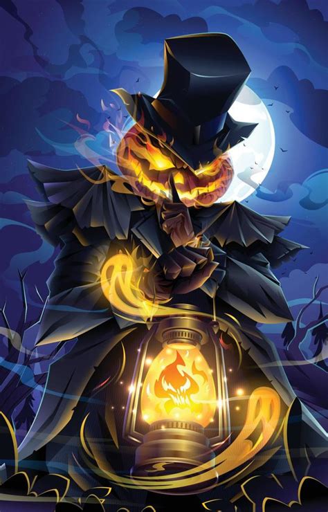 Jack O Lantern In Halloween Night Concept 3524288 Vector Art At Vecteezy