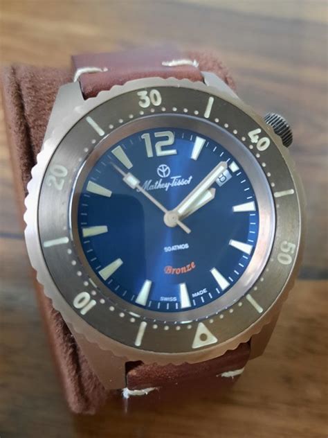 Mathey Tissot Limited Edition Bronze Diver Watch Catawiki