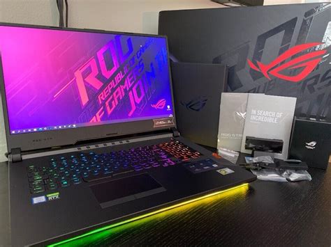 Asus Gaming Laptop. 9th gen i9, 32 GB RAM, Nvidia RTX2070, 1TB SSD, 24 ...