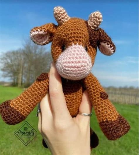 Strawberry Cow Crochet PDF PATTERN ONLY Digital Item Etsy Crochet