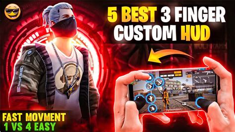 TOP 5 BEST 3 FINGER CUSTOM HUD 2023 MOVMENT HEADSHOT BEST 3 FINGER