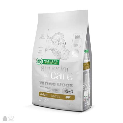 Корм для собак с белой шерстью Nature's Protection Superior Care White ...