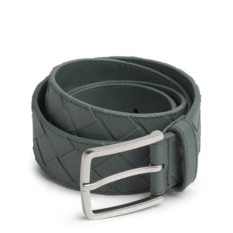 BOTTEGA VENETA | Intrecciato Belt | Unisex | Leather Belt | Flannels